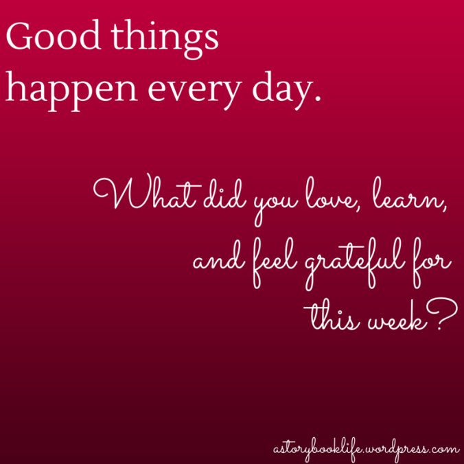 Good things happen every day. (1)